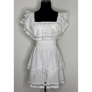 Peixoto Wyatt Dress White‎ Mini Medium